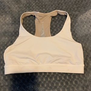 White Lululemon Sports Bra size 4 or XS